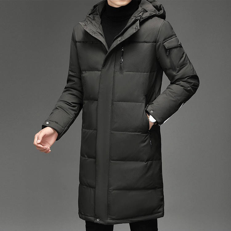 Gerald | Relaxed Hooded Longline Puffer Jacket