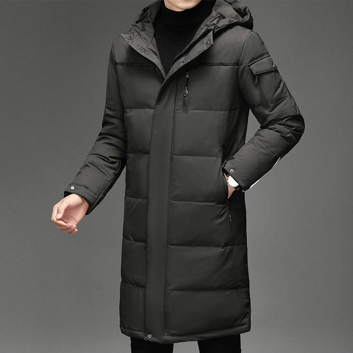 Gerald | Relaxed Hooded Longline Puffer Jacket