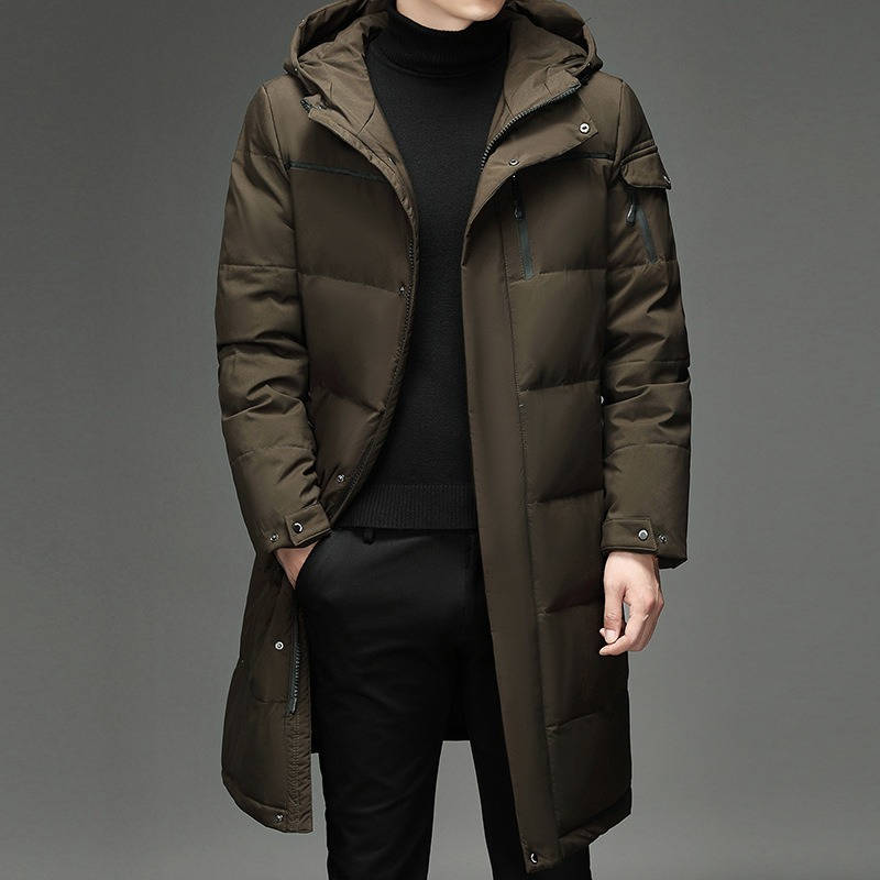 Gerald | Relaxed Hooded Longline Puffer Jacket