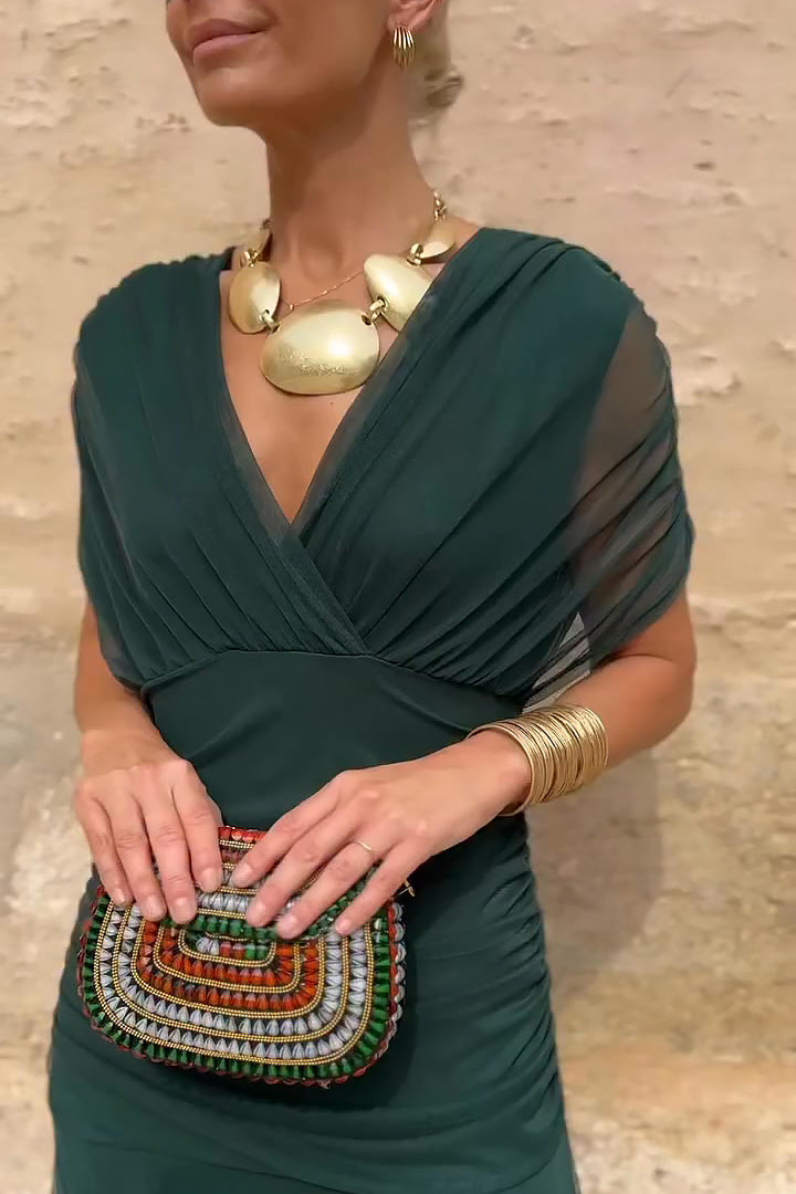 Gloria | Effortless Off-Shoulder Floral Print Holiday Dress