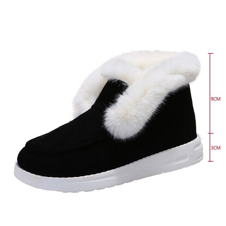 Grace | Relaxed Fur-Lined Slip-On Winter Slippers