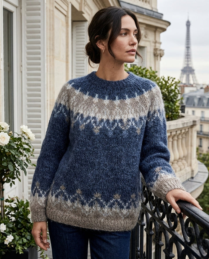 Hannah | Effortless Fair Isle Christmas Sweater Women