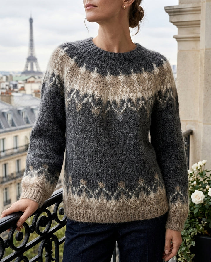 Hannah | Effortless Fair Isle Christmas Sweater Women