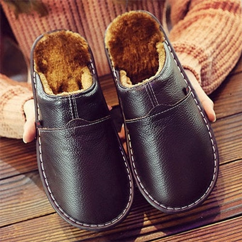 Harold | Cozy Lined Slip-On Mens Slippers