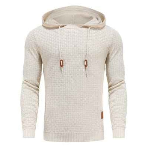 Henry | Classic Textured Knit Pullover Mens Hoodies