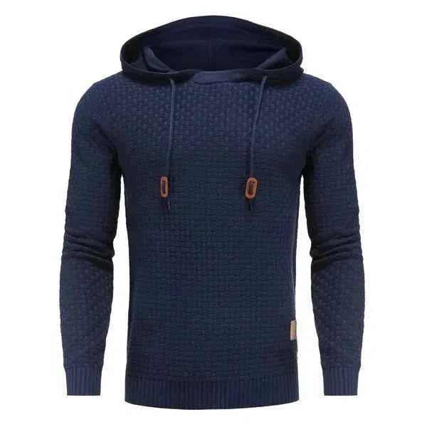 Henry | Classic Textured Knit Pullover Mens Hoodies