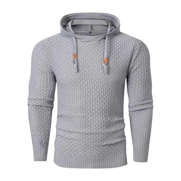 Henry | Classic Textured Knit Pullover Mens Hoodies