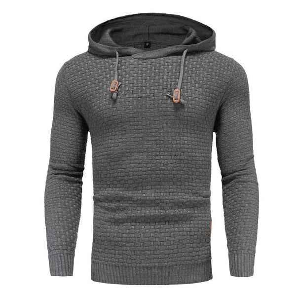 Henry | Classic Textured Knit Pullover Mens Hoodies