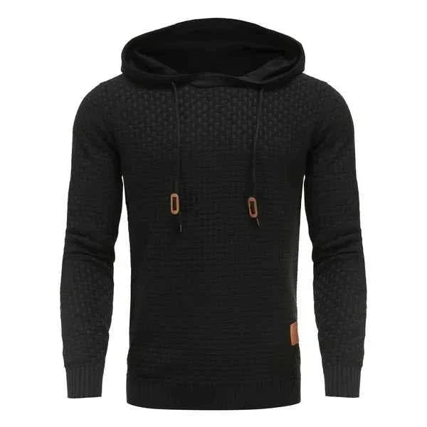 Henry | Classic Textured Knit Pullover Mens Hoodies