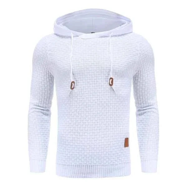 Henry | Classic Textured Knit Pullover Mens Hoodies