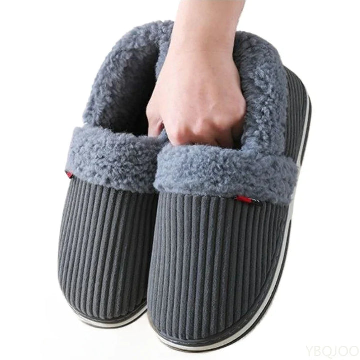 Isaac | Effortless Ribbed Indoor Mens Slippers