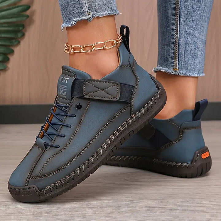 Jacqueline | Effortless Lace-Up Supportive Walking Shoes