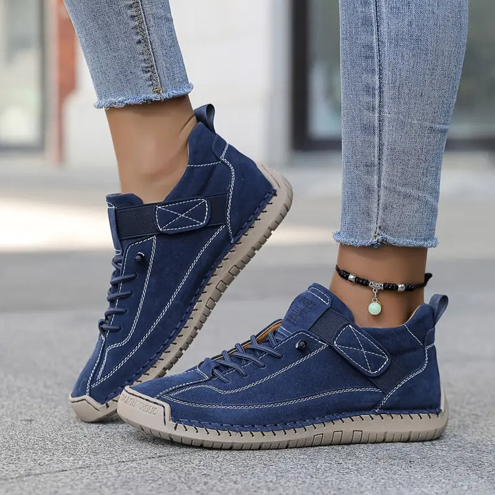 Jacqueline | Effortless Lace-Up Supportive Walking Shoes