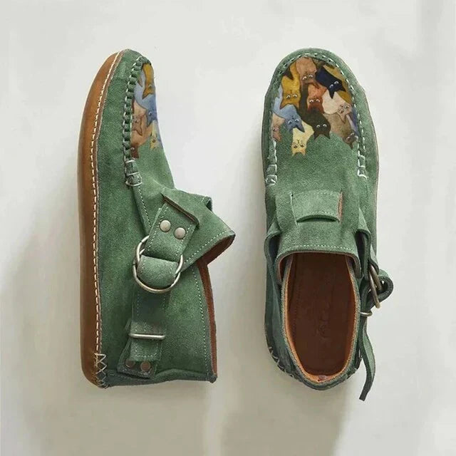 Jacqueline | Refined Moc-Toe Shearling-Lined Winter Boots Women