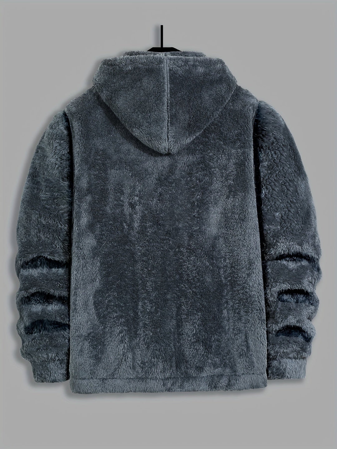 James | Cozy Plush Full Zip Mens Hoodies