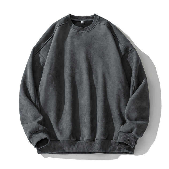 Jean | Refined Oversized Crewneck Sweatshirt with Drop Shoulder