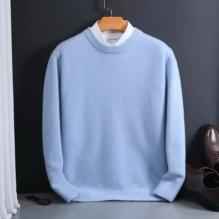 Jeffrey | Chic Ribbed Crewneck Sweatshirt Sweater