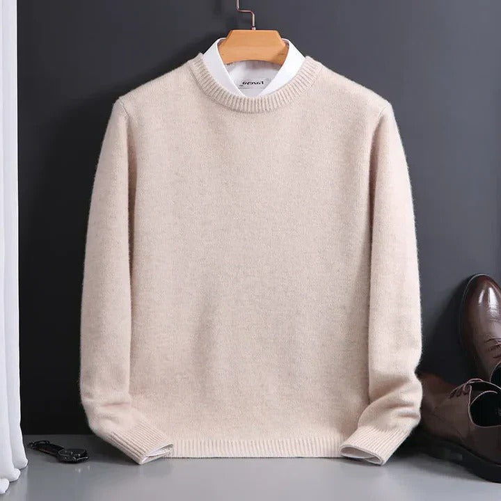 Jeffrey | Chic Ribbed Crewneck Sweatshirt Sweater