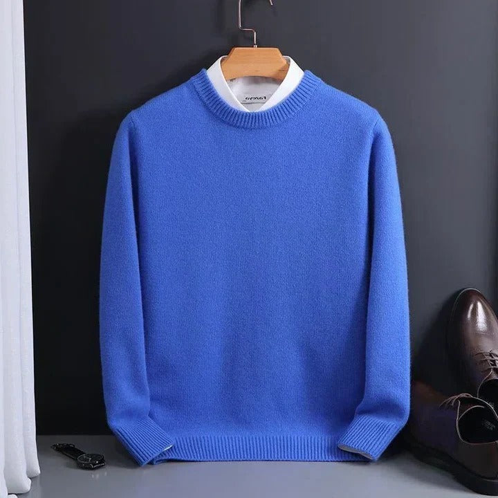 Jeffrey | Chic Ribbed Crewneck Sweatshirt Sweater