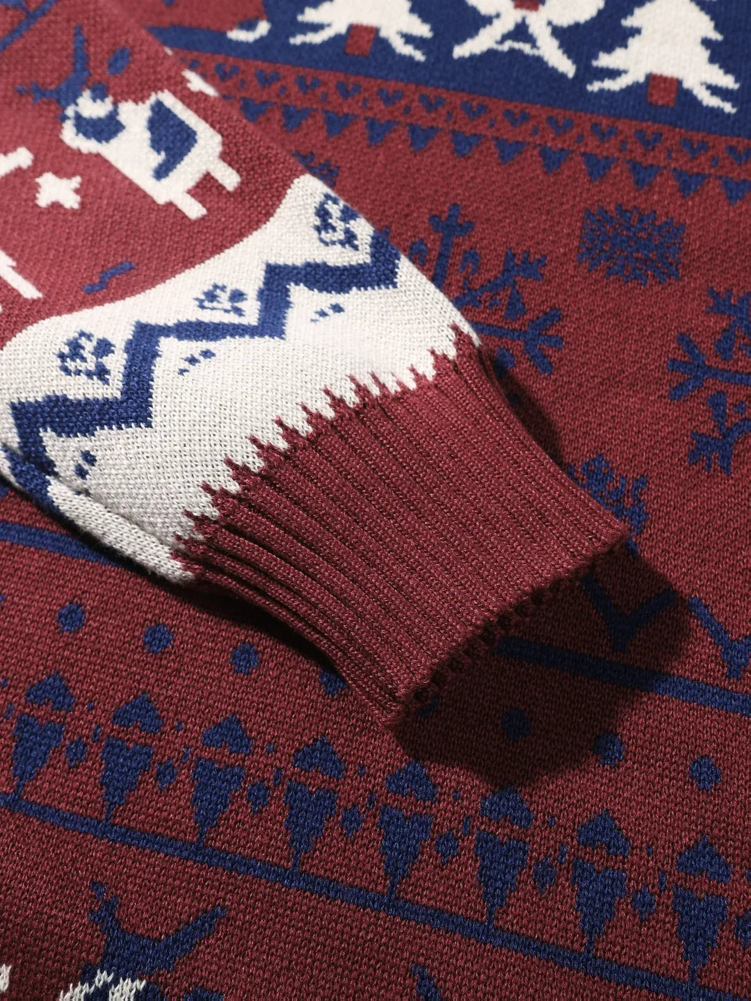 Jeremy | Hooded Reindeer Mens Christmas Sweater