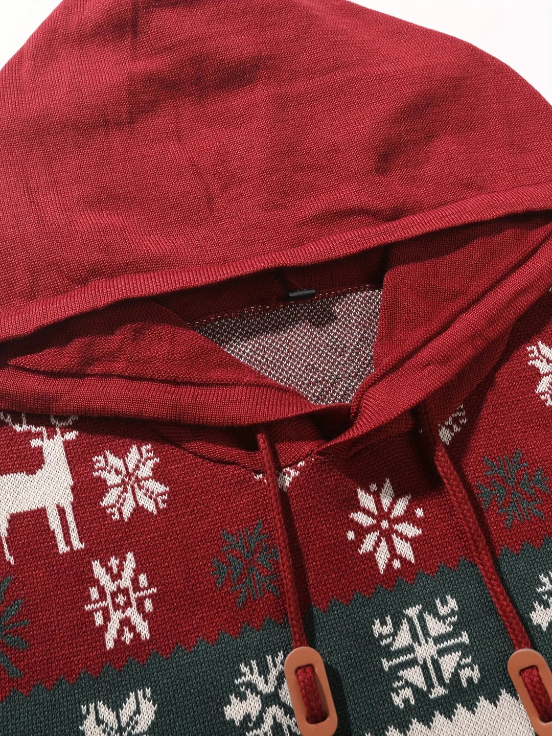 Jeremy | Hooded Reindeer Mens Christmas Sweater