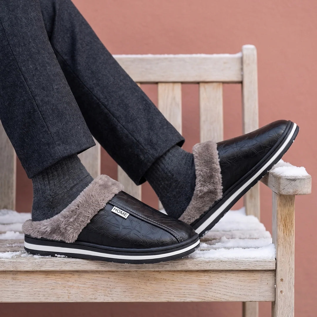 Jesse | Classic Plush-Lined Slip-On Mens Slippers