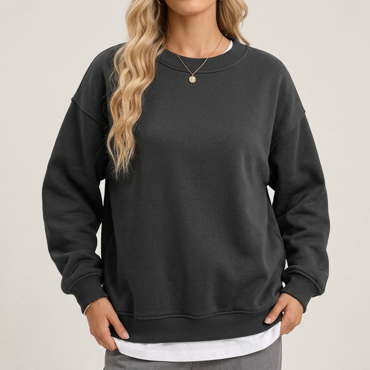 Jessica | Sophisticated Oversized Crewneck Sweatshirt