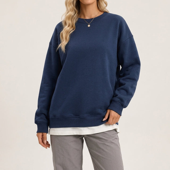Jessica | Sophisticated Oversized Crewneck Sweatshirt