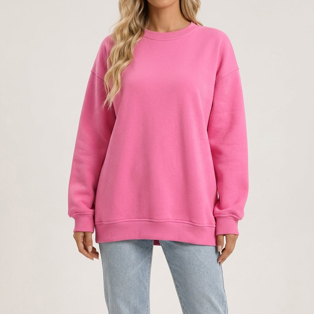 Jessica | Sophisticated Oversized Crewneck Sweatshirt