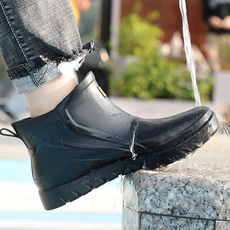 Joan | Relaxed Slip-Resistant Waterproof Boots with Ankle Rain Design