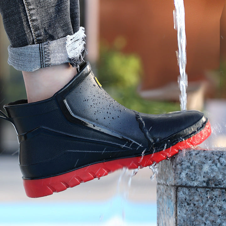 Joan | Relaxed Slip-Resistant Waterproof Boots with Ankle Rain Design