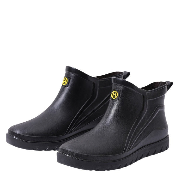 Joan | Relaxed Slip-Resistant Waterproof Boots with Ankle Rain Design