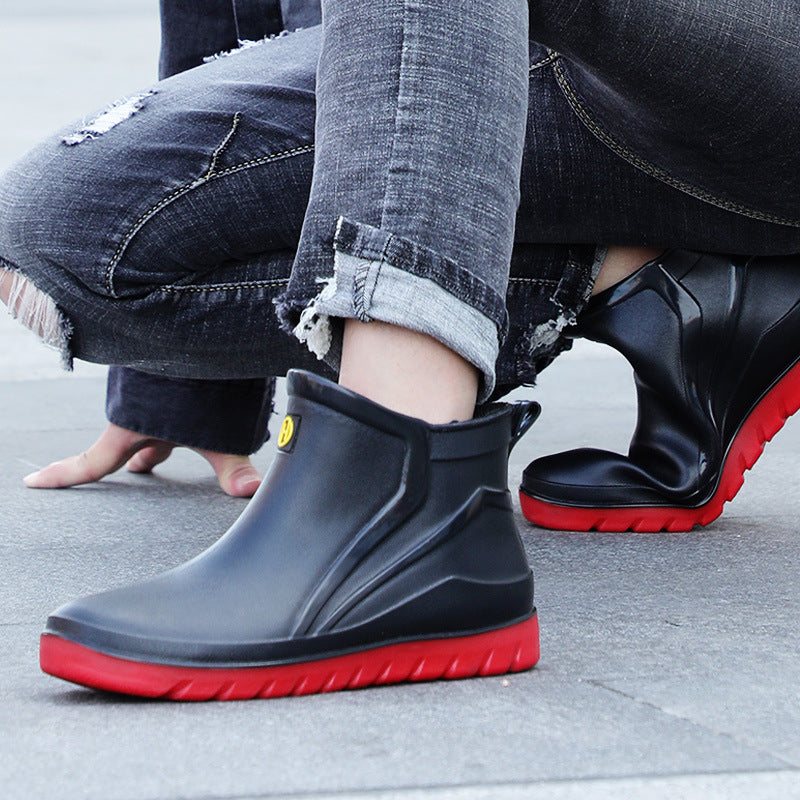 Joan | Relaxed Slip-Resistant Waterproof Boots with Ankle Rain Design