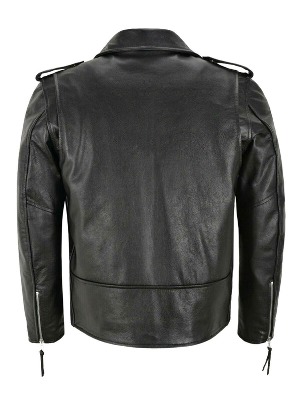 Joe | Timeless Classic Biker Moto Leather Jacket