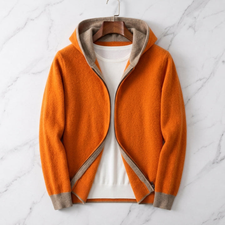 John | Reversible Full Zip Mens Hoodies