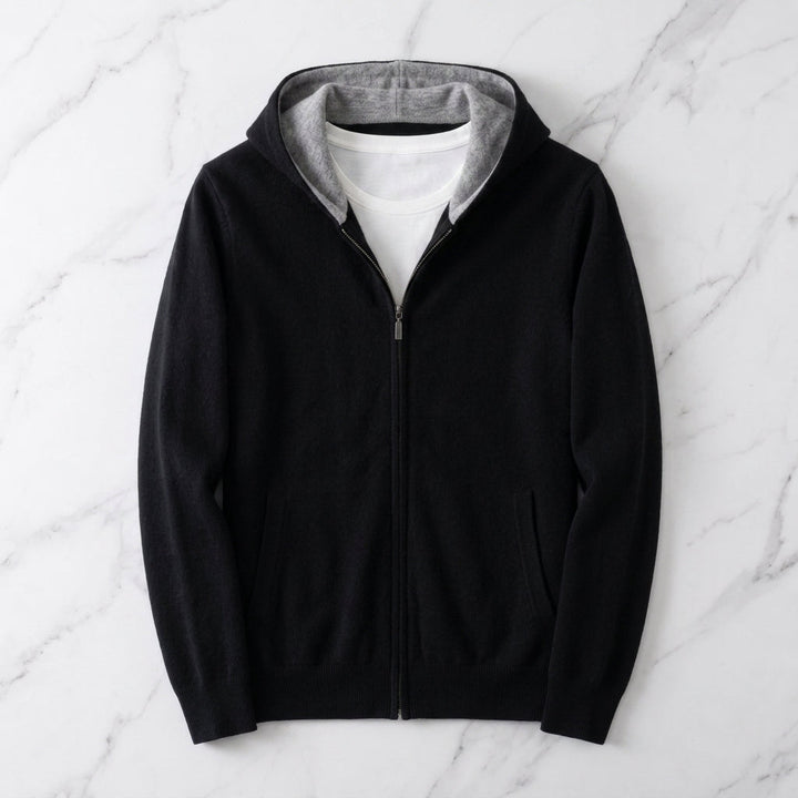 John | Reversible Full Zip Mens Hoodies