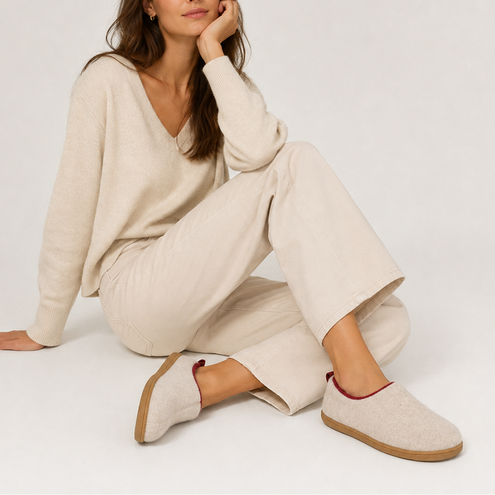 Jonathan | Relaxed Plush-Lined Slip-On Mens Slippers