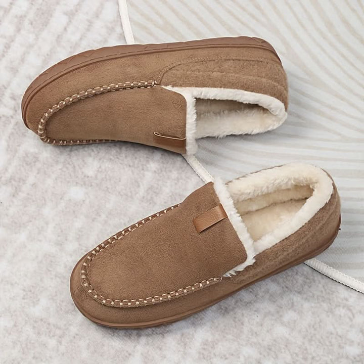 Jose | Classic Plush-Lined Moccasin Mens Slippers