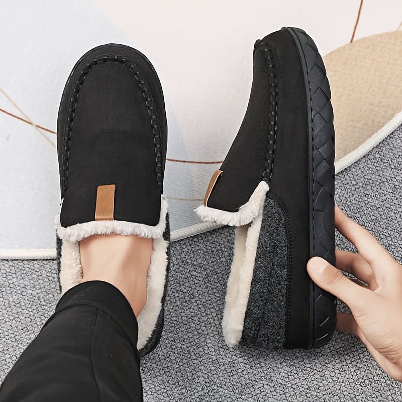 Jose | Classic Plush-Lined Moccasin Mens Slippers