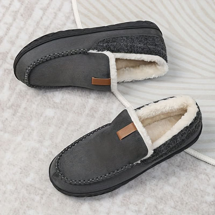 Jose | Classic Plush-Lined Moccasin Mens Slippers