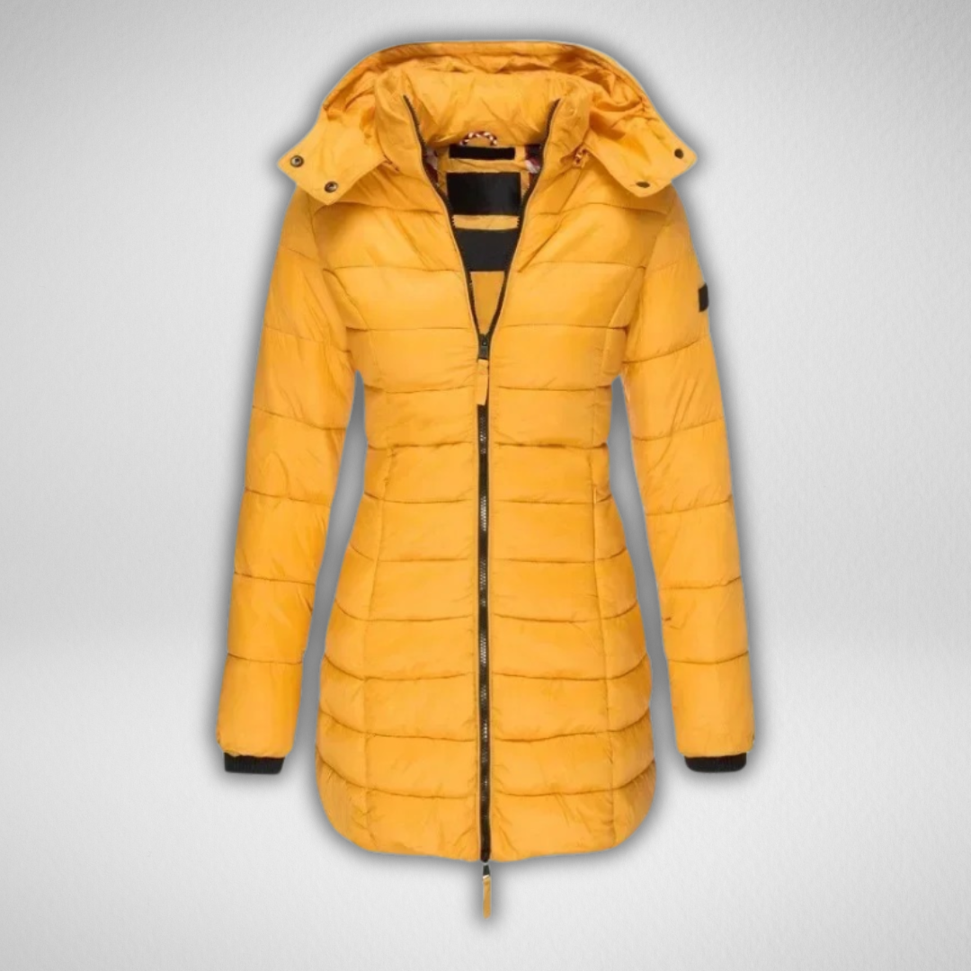 Judy | Cozy Long Puffer Winter Coats with Detachable Hood