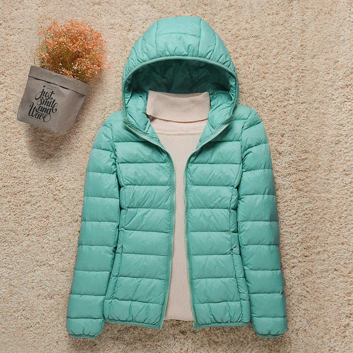 Julia | Classic Lightweight Hooded Puffer Jacket