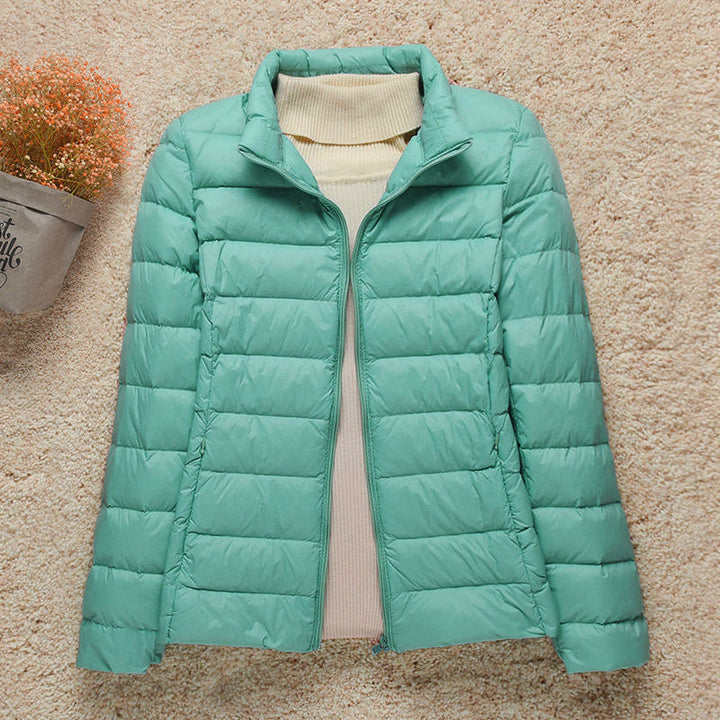 Julia | Classic Lightweight Hooded Puffer Jacket