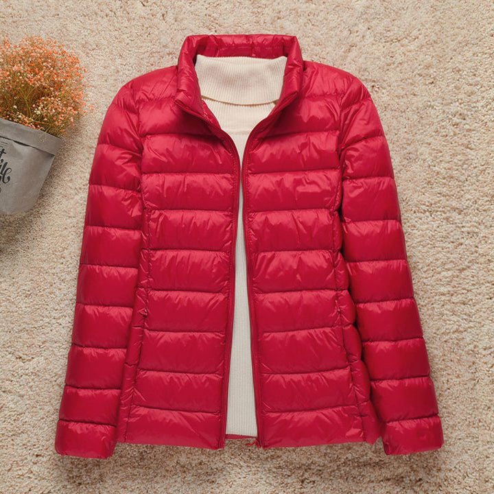 Julia | Classic Lightweight Hooded Puffer Jacket