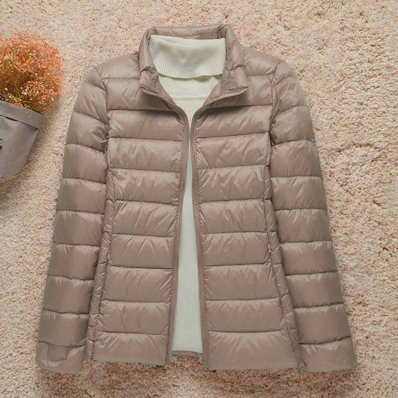 Julia | Classic Lightweight Hooded Puffer Jacket
