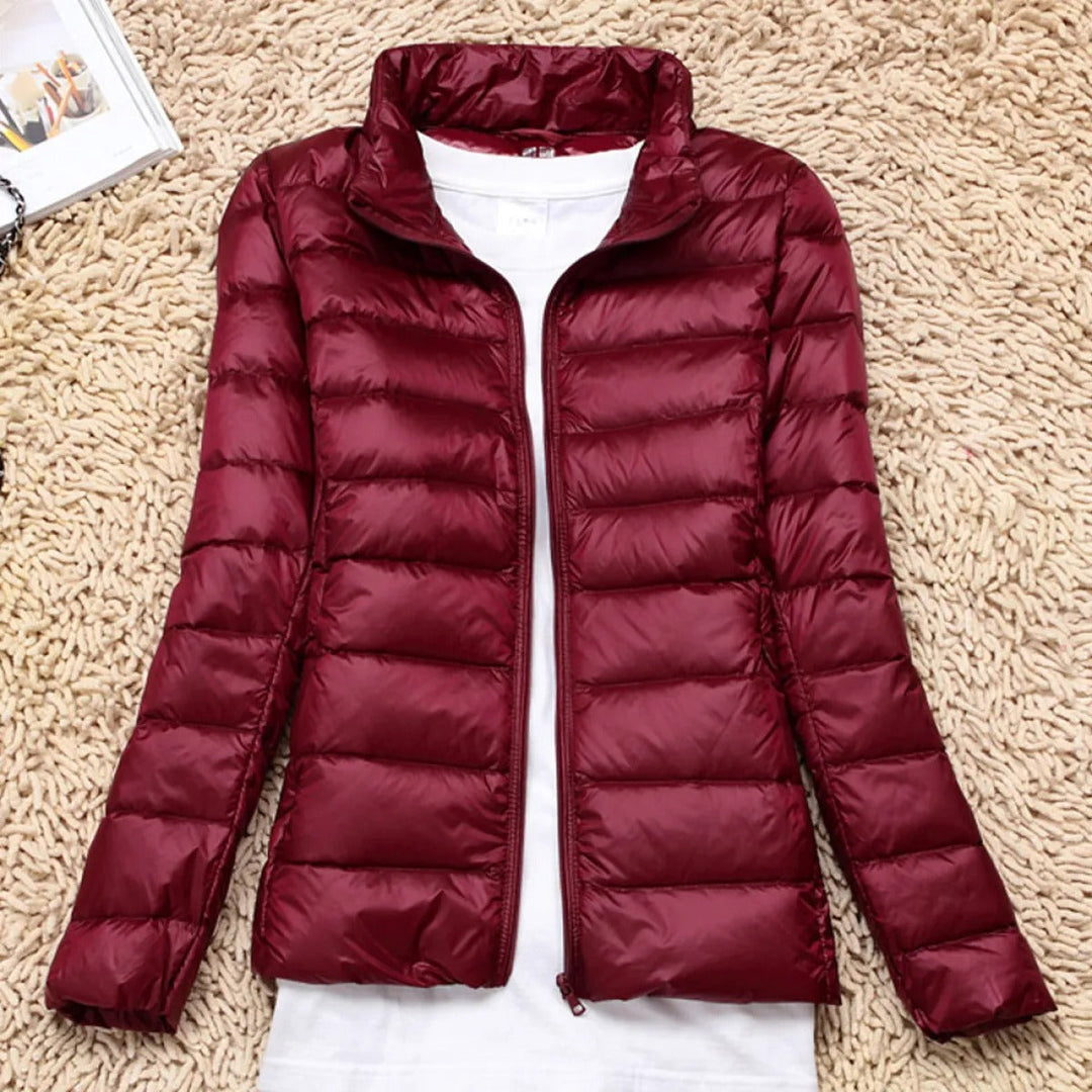 Julia | Classic Lightweight Hooded Puffer Jacket