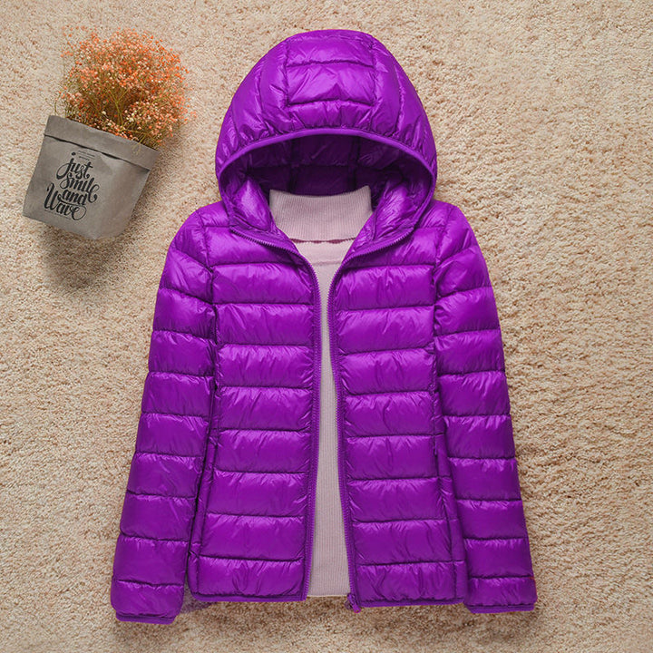 Julia | Classic Lightweight Hooded Puffer Jacket
