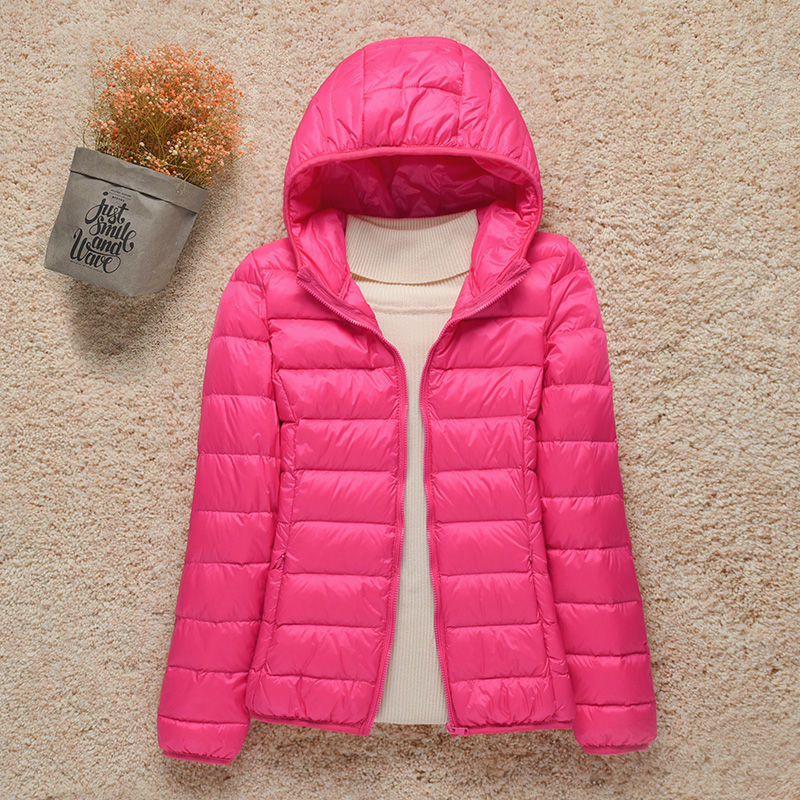Julia | Classic Lightweight Hooded Puffer Jacket