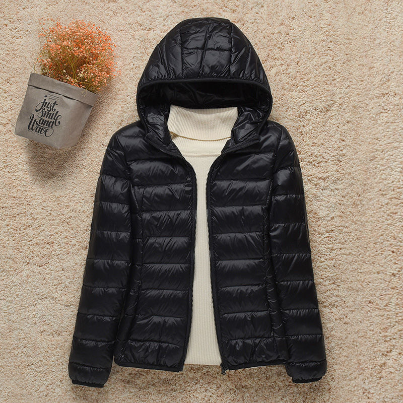 Julia | Classic Lightweight Hooded Puffer Jacket