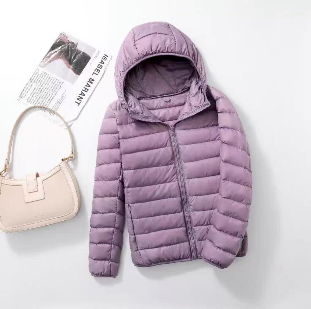 Kathryn | Elegant Hooded Quilted Puffer Jacket